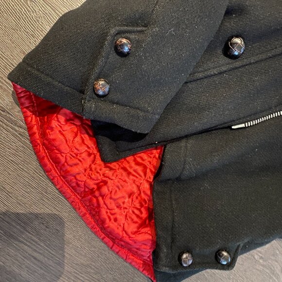 Vintage McGregor Wool Duffle Coat Pea Coat size Medium Preowned - Picture 14 of 14